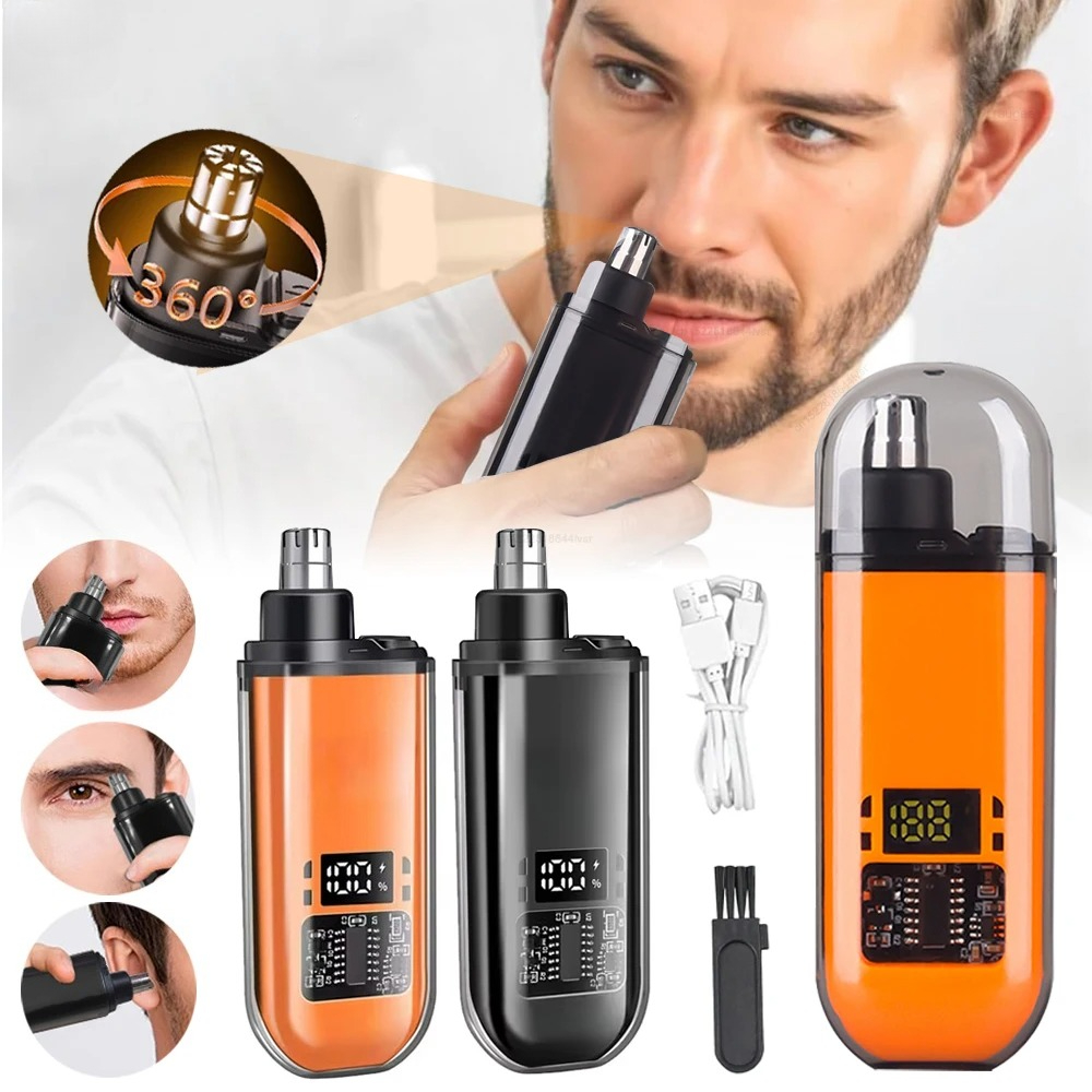 Men'S Grooming Clippers - Electric Nose Hair Trimmer Clipper Mini