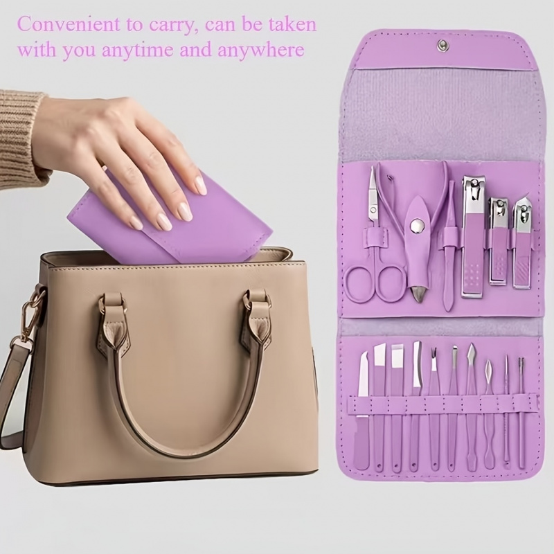 Professional 16-Piece Stainles - đánh giá và giá Nail Care Kit Mens