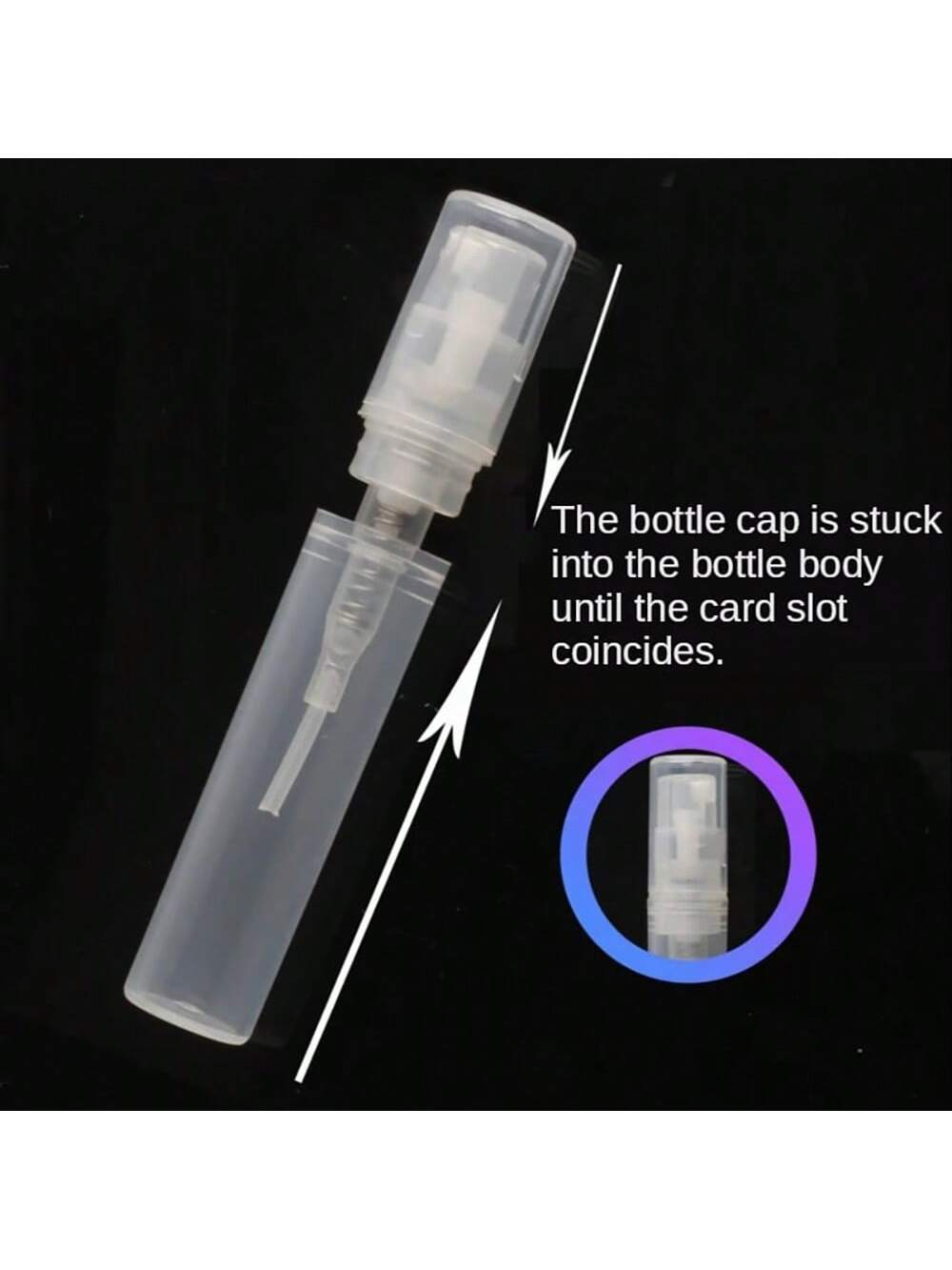 50/100/batch 2ml3ml5ml plastic - đánh giá và giá Cologne Spray Bottle