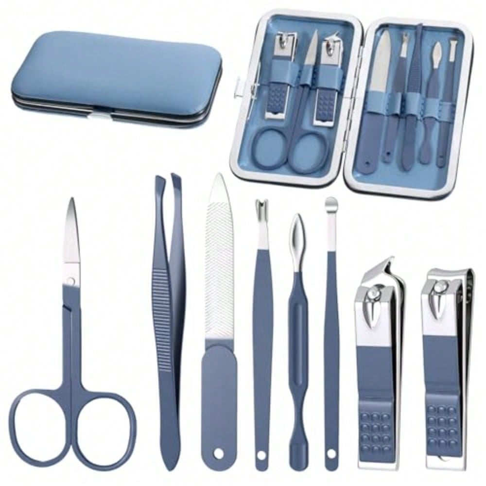 Manicure Set Professional 8 In - đánh giá và giá Nail Care Kit Mens