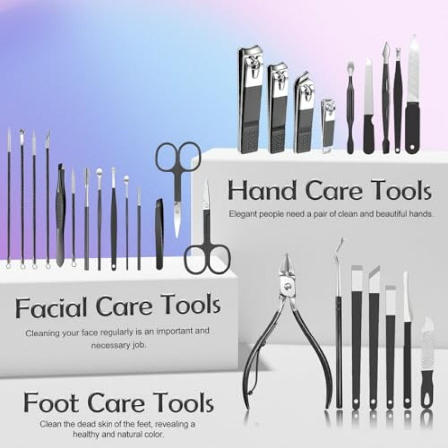 Manicure Pedicure Kit Professi - đánh giá và giá Nail Care Kit Mens