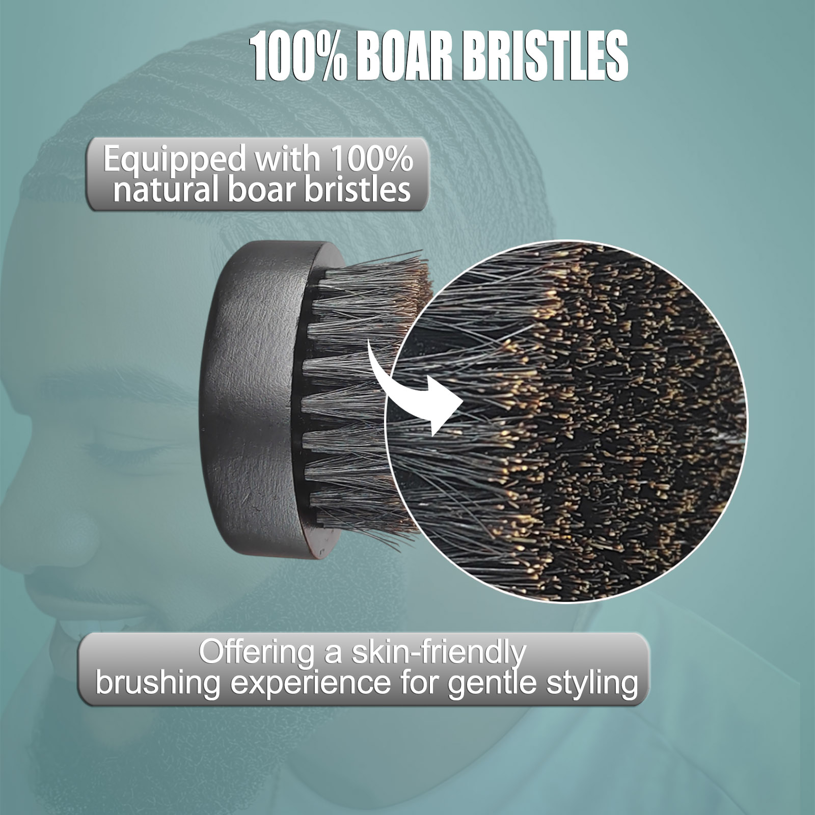 Round Beard Brush for Men – 10 - đánh giá và giá Men'S Grooming Brush