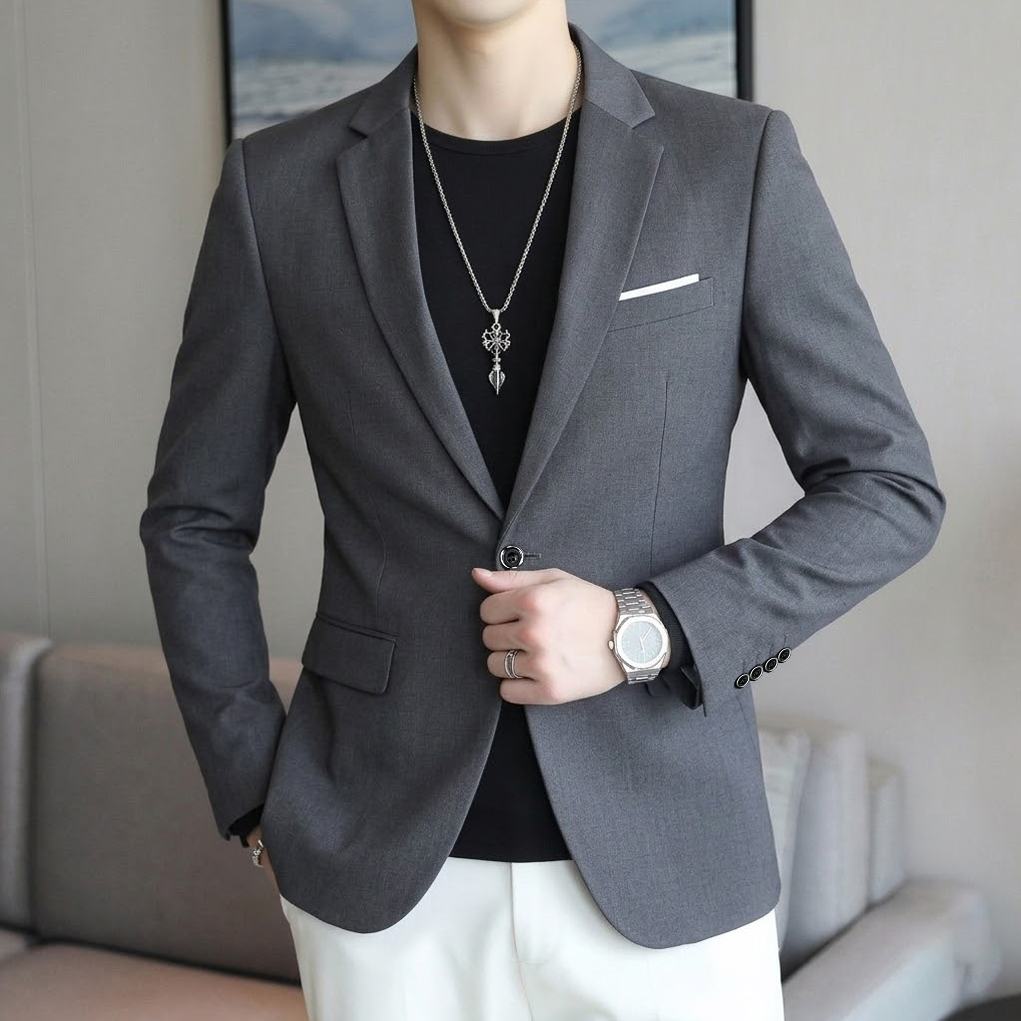 Boutique Fashion Solid Color H - đánh giá và giá Mens Grooming Brand