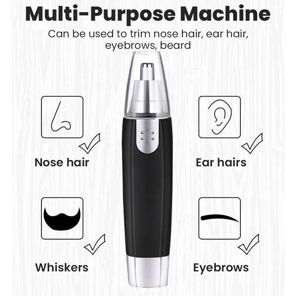 1Pcs Rechargeable Facial Hair  - đánh giá và giá Men'S Grooming Nose Hair Trimmer