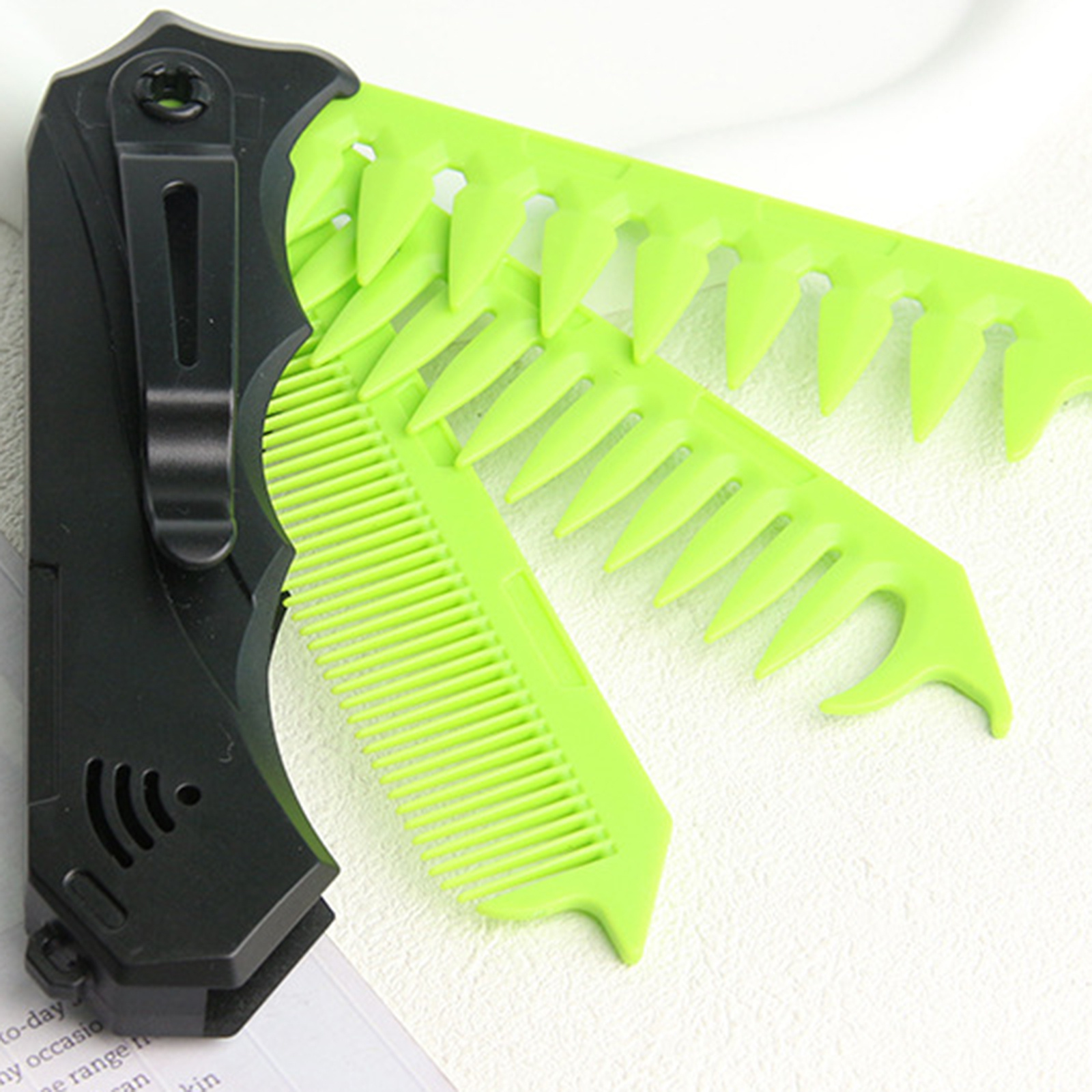 Dual Tooth Folding Comb for Me - đánh giá và giá Men'S Grooming Brush
