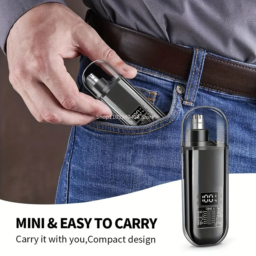 Nose Ear Hair Trimmer for Men  - đánh giá và giá Men'S Grooming Nose Hair Trimmer