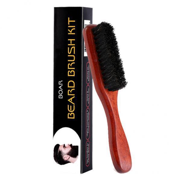 Beard Brush for Men Wooden Bri - đánh giá và giá Men'S Grooming Brush