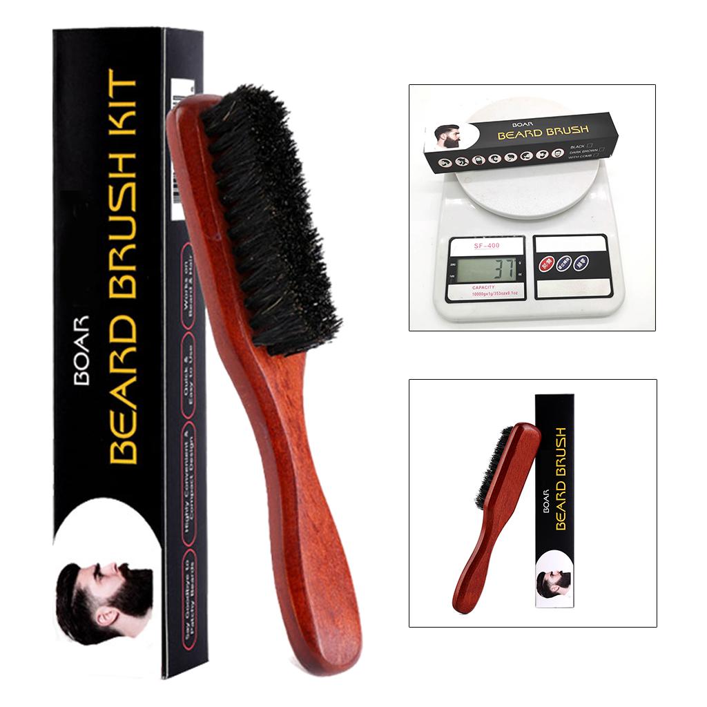 Beard Brush for Men Wooden Bri - đánh giá và giá Men'S Grooming Brush