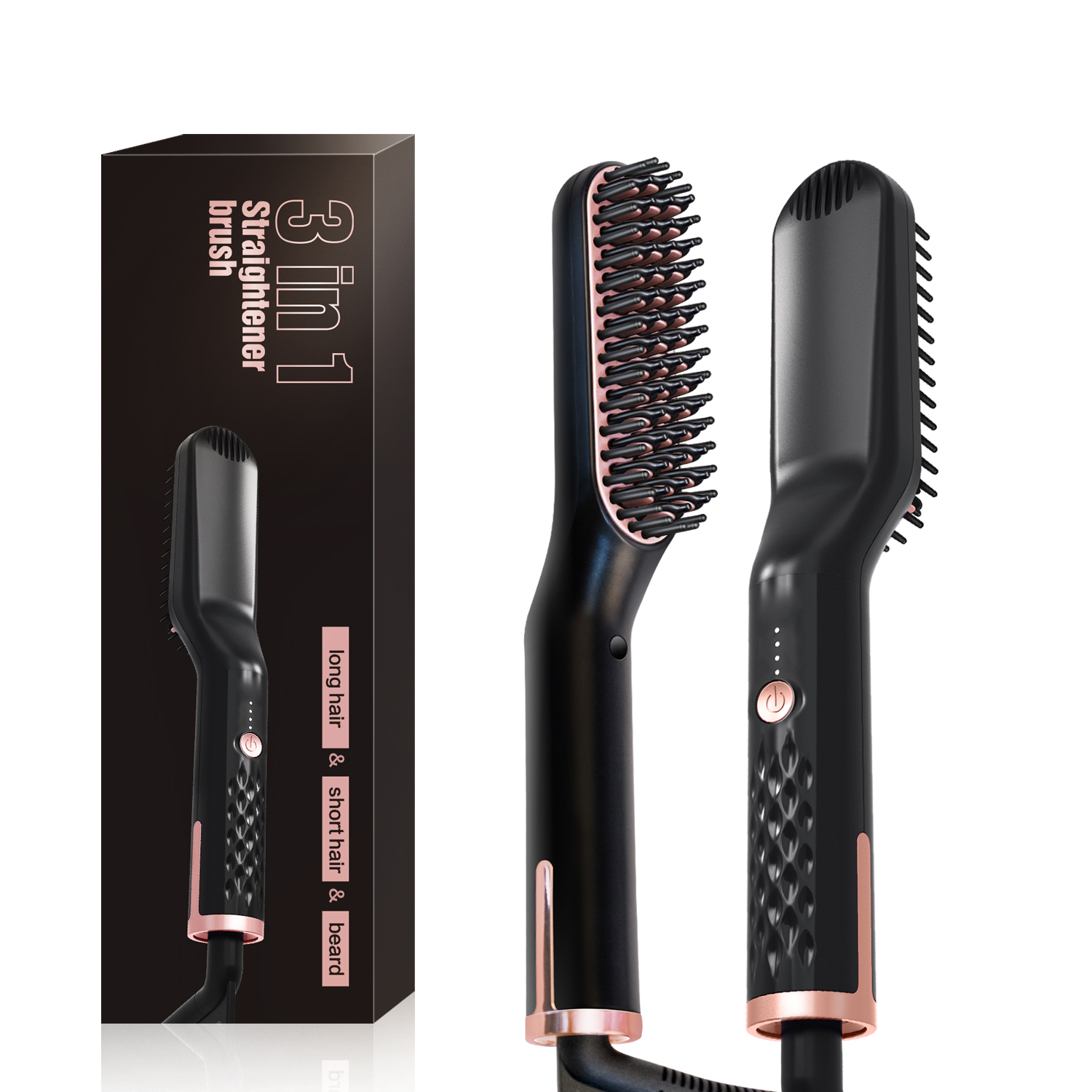 Multifunctional Hair Comb Brus - đánh giá và giá Men'S Grooming Brush