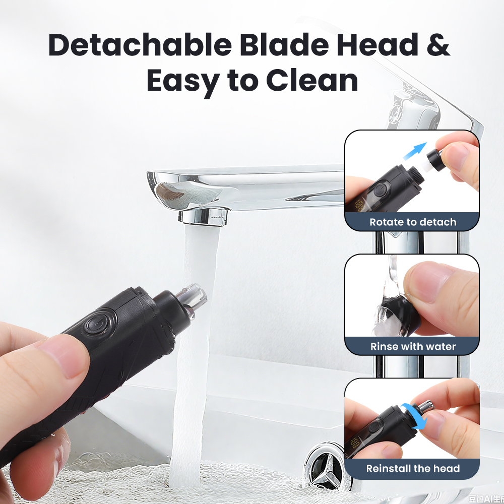 Rechargeable Nose Hair trimmer - đánh giá và giá Men'S Grooming Nose Hair Trimmer