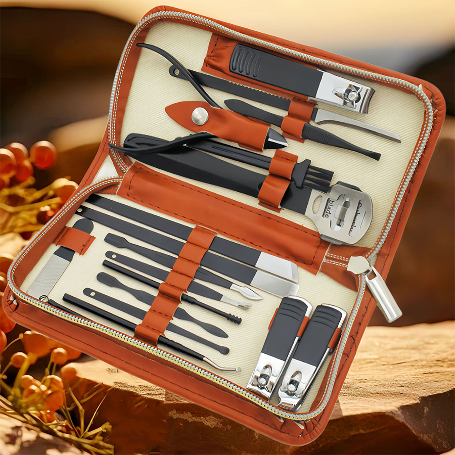 Stainless Steel Nail Care Kit  - đánh giá và giá Nail Care Kit Mens