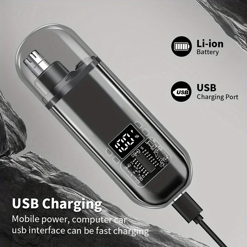 Nose Ear Hair Trimmer for Men  - đánh giá và giá Men'S Grooming Nose Hair Trimmer