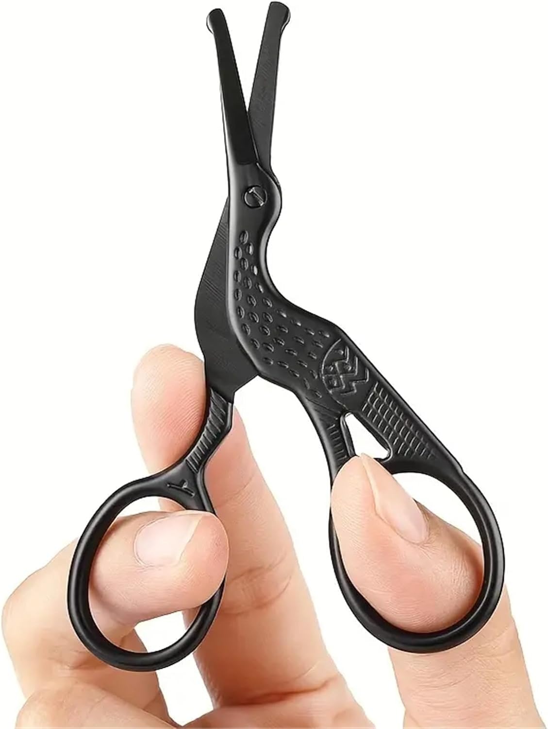 Black Stork Shape Stainless St - đánh giá và giá Men'S Grooming Nose Hair Trimmer