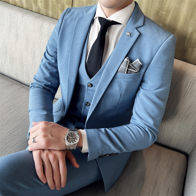 ( Jacket + Vest + Pants ) High - đánh giá và giá Mens Grooming Brand