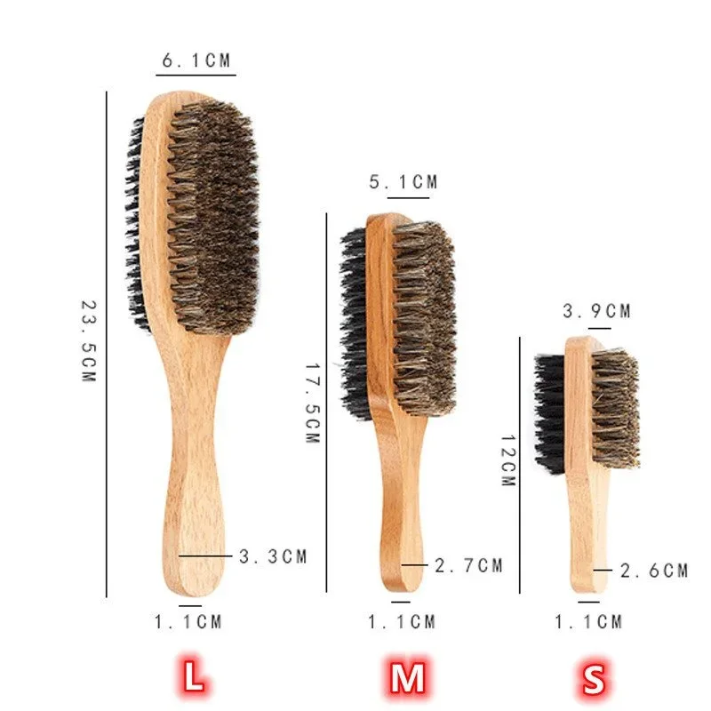 Beard Brush with Natural Woode - đánh giá và giá Men'S Grooming Brush