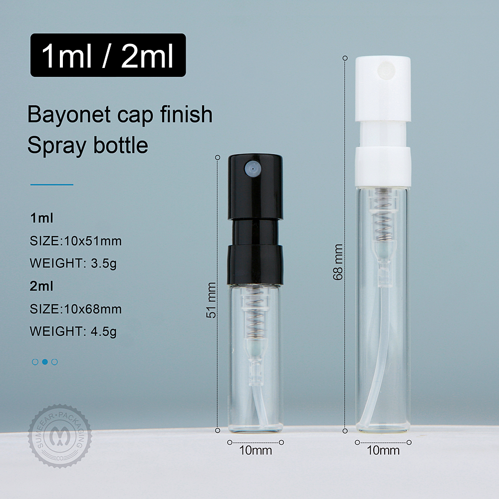 100pcs/Lot 1ml 2ml Mini Bayone - đánh giá và giá Cologne Spray Bottle