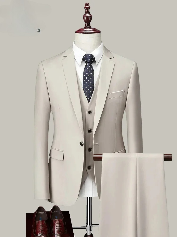 2026 M-6XL ( Jacket+Vest+Pants - đánh giá và giá Mens Grooming Brand