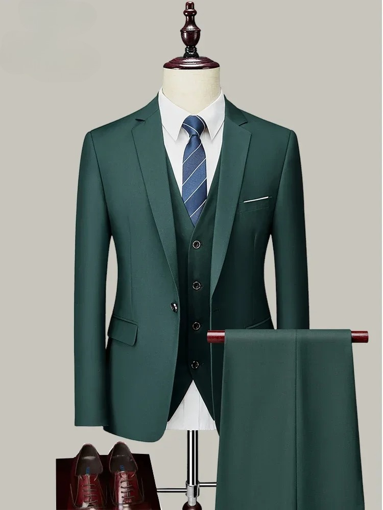 2026 M-6XL ( Jacket+Vest+Pants - đánh giá và giá Mens Grooming Brand