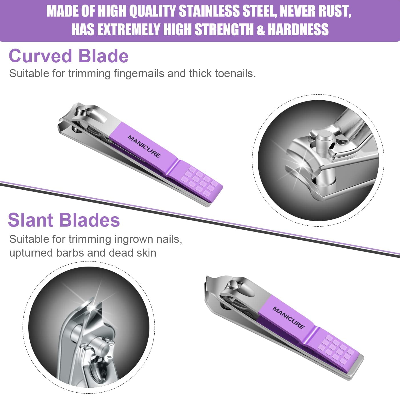 Manicure Set Professional Nail - đánh giá và giá Nail Care Kit Mens