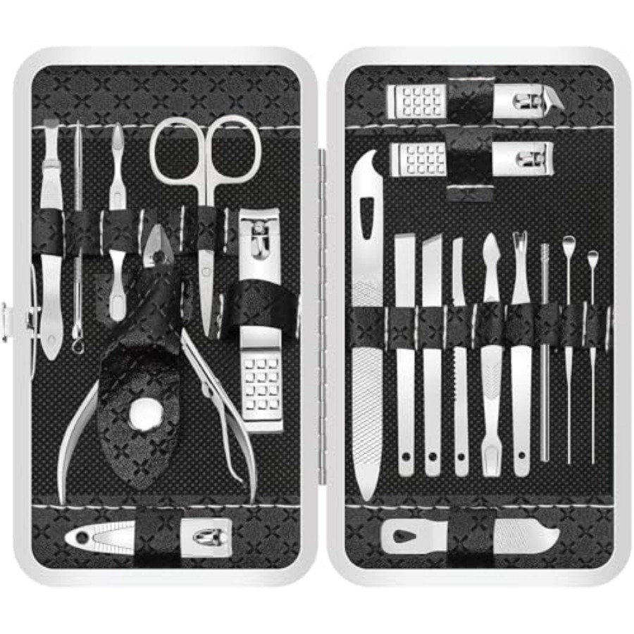 Manicure Set 19 in 1 Nail Clip - đánh giá và giá Nail Care Kit Mens