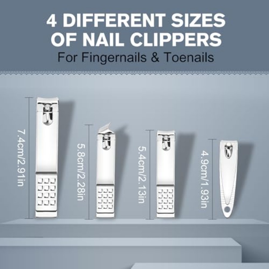 Manicure Set 19 in 1 Nail Clip - đánh giá và giá Nail Care Kit Mens