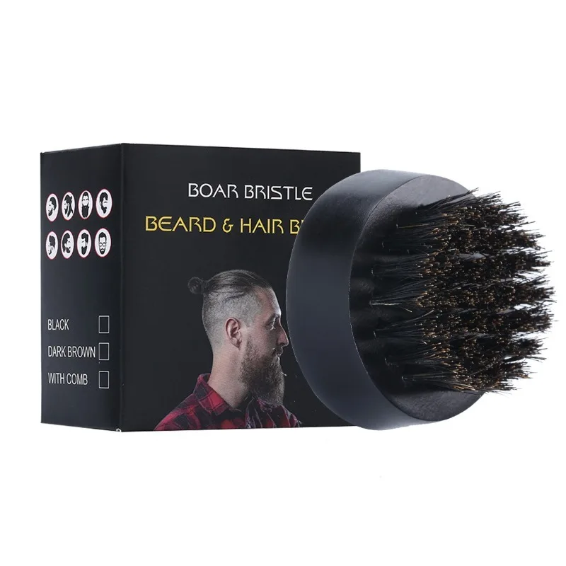 Beard Brush Man Boar Bristles  - đánh giá và giá Men'S Grooming Brush