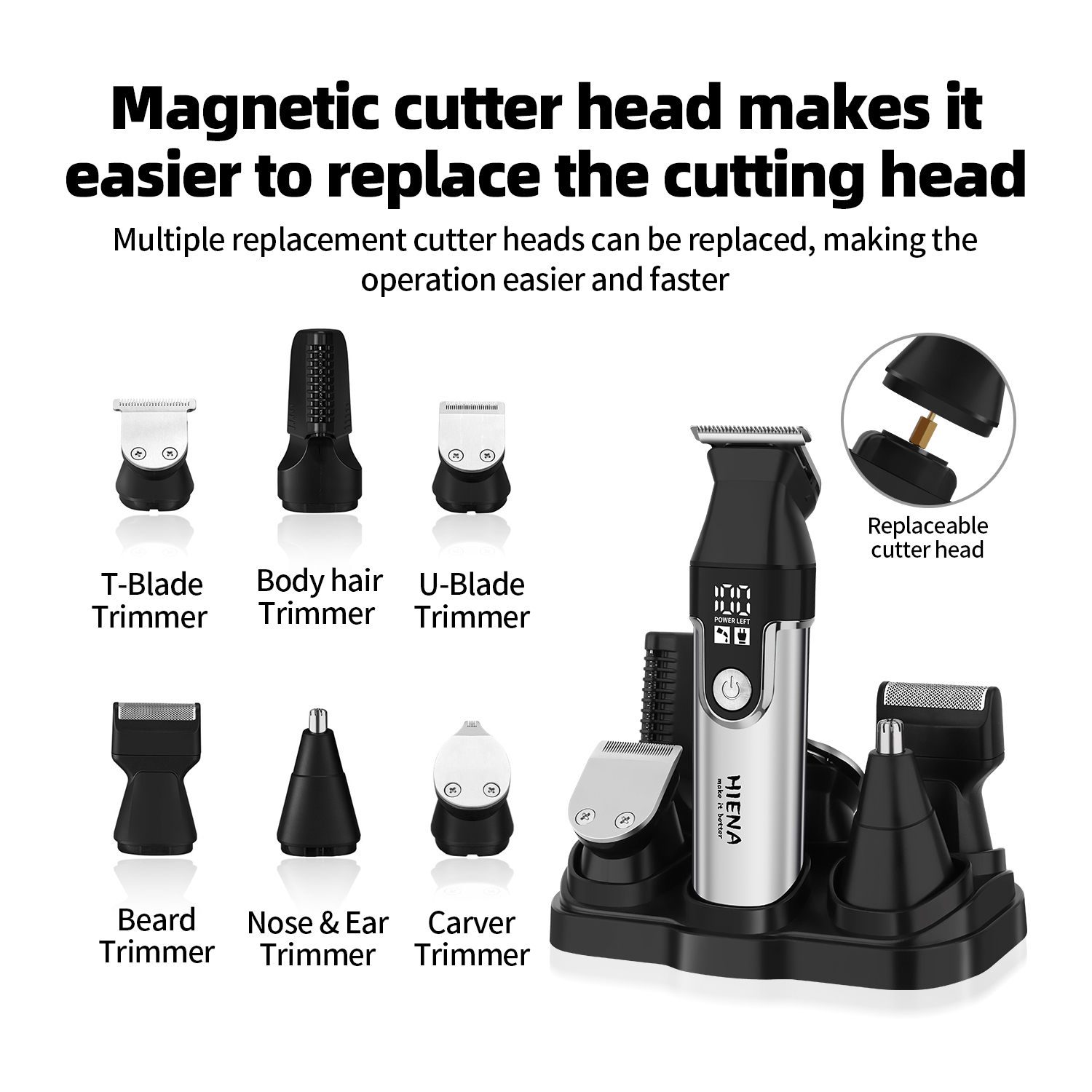 HIENA Professional Multifuncti - đánh giá và giá Men'S Grooming Nose Hair Trimmer