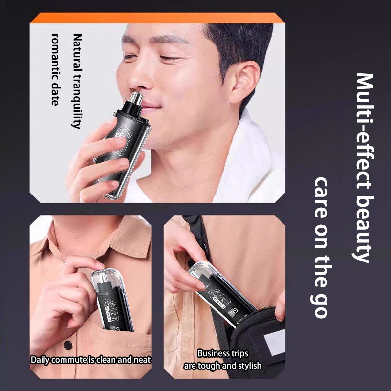 New Nose Hair Trimmer Portable - đánh giá và giá Men'S Grooming Clippers