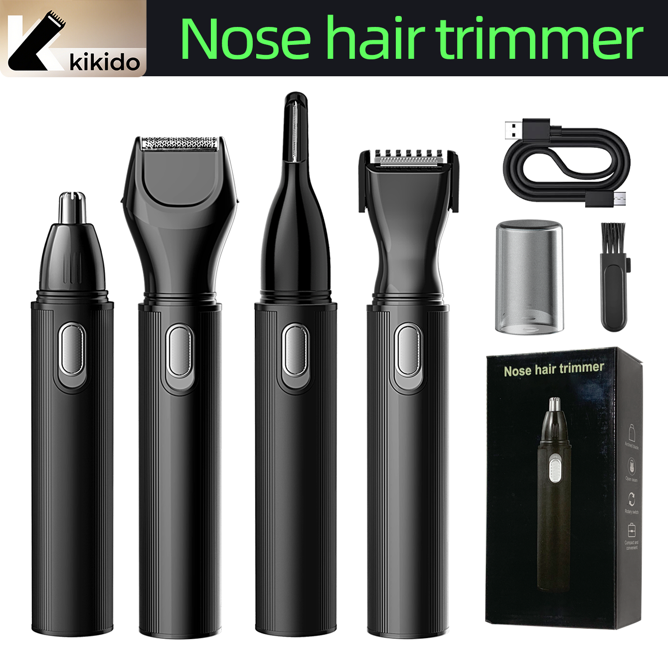 KIKIDO 4 in 1 Nose Hair Trimme - đánh giá và giá Men'S Grooming Nose Hair Trimmer