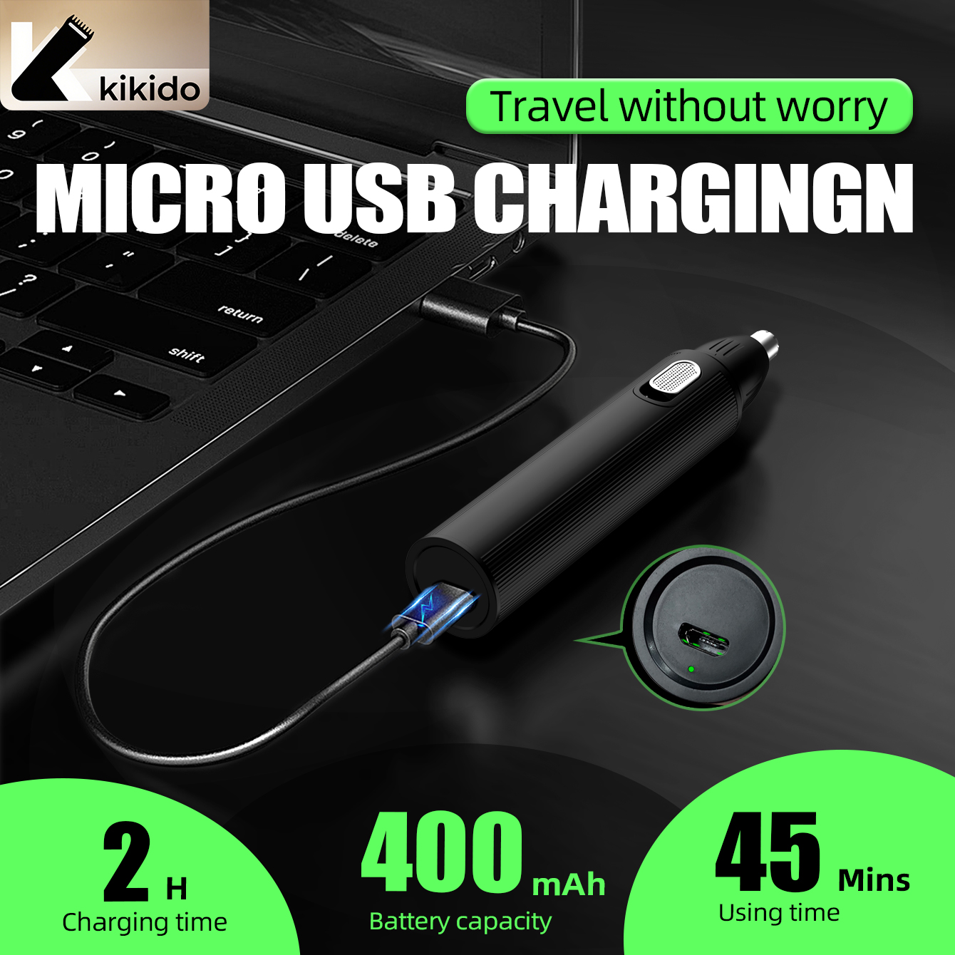 KIKIDO 4 in 1 Nose Hair Trimme - đánh giá và giá Men'S Grooming Nose Hair Trimmer
