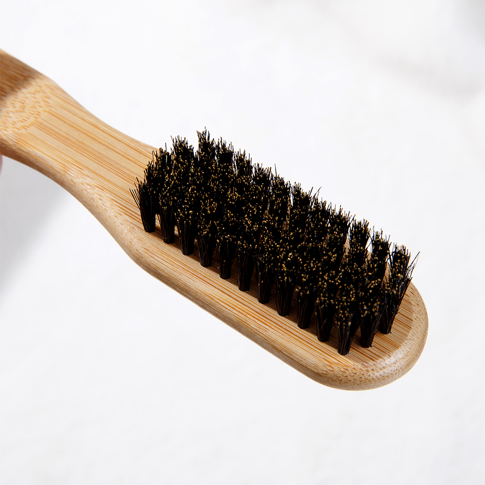 Bamboo Wood Bristle Brush Redu - đánh giá và giá Men'S Grooming Brush