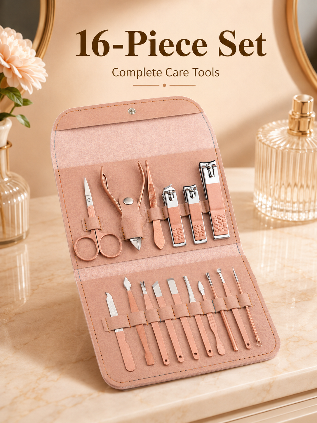 8/16-Piece Manicure Pedicure G - đánh giá và giá Nail Care Kit Mens