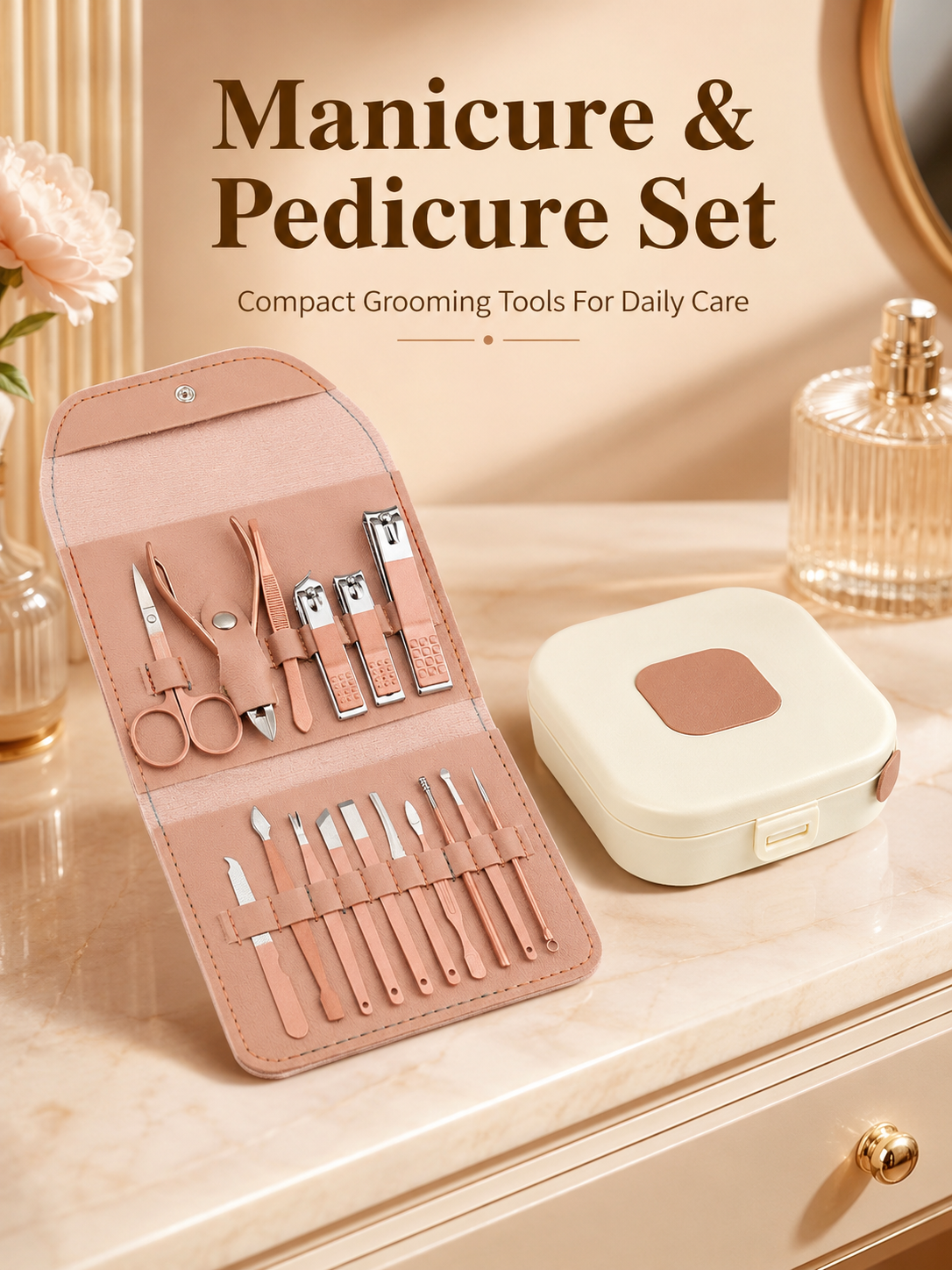 8/16-Piece Manicure Pedicure G - đánh giá và giá Nail Care Kit Mens