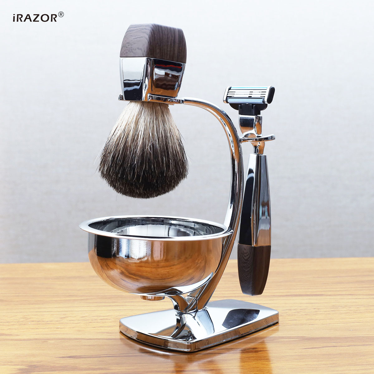 iRAZOR Professional Wet Shavin - đánh giá và giá Men'S Grooming Brush