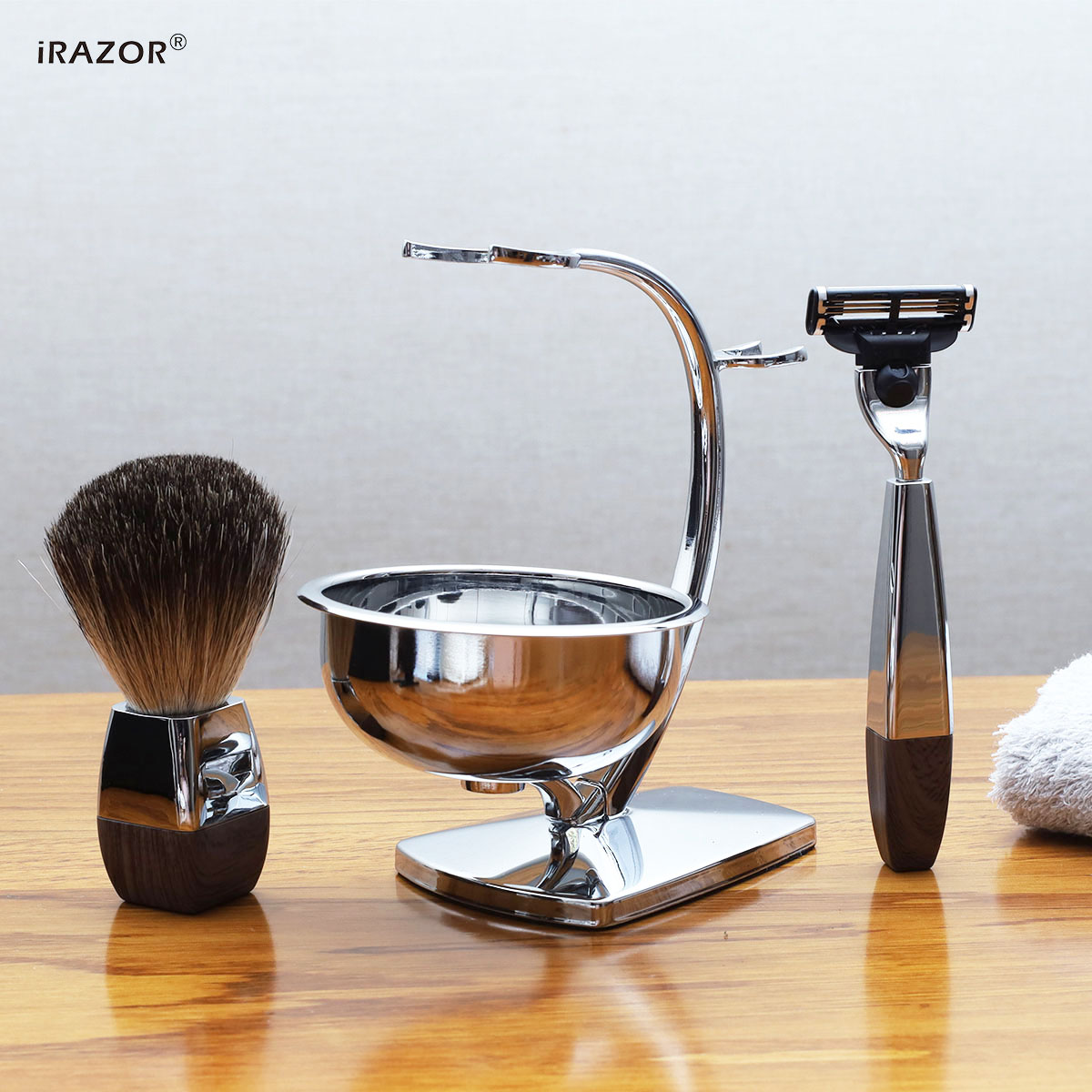 iRAZOR Professional Wet Shavin - đánh giá và giá Men'S Grooming Brush