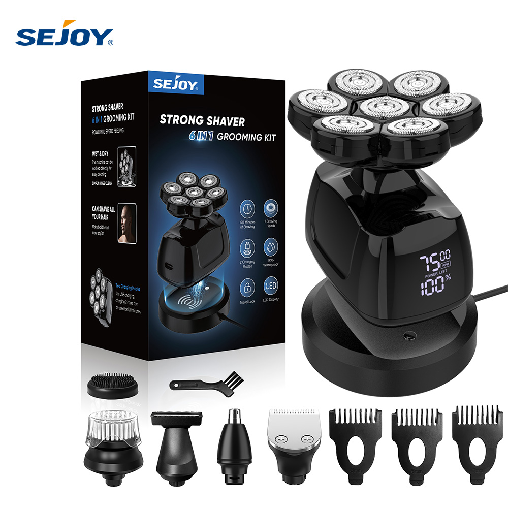 SEJOY Multifunctional 7D Head  - đánh giá và giá Men'S Grooming Nose Hair Trimmer